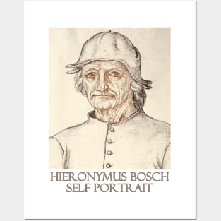 Self Portrait by Hieronymus Bosch Posters and Art